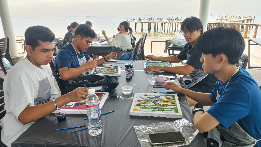 Art jamming, Painting Canvas